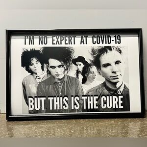 The Cure Robert Smith Poster